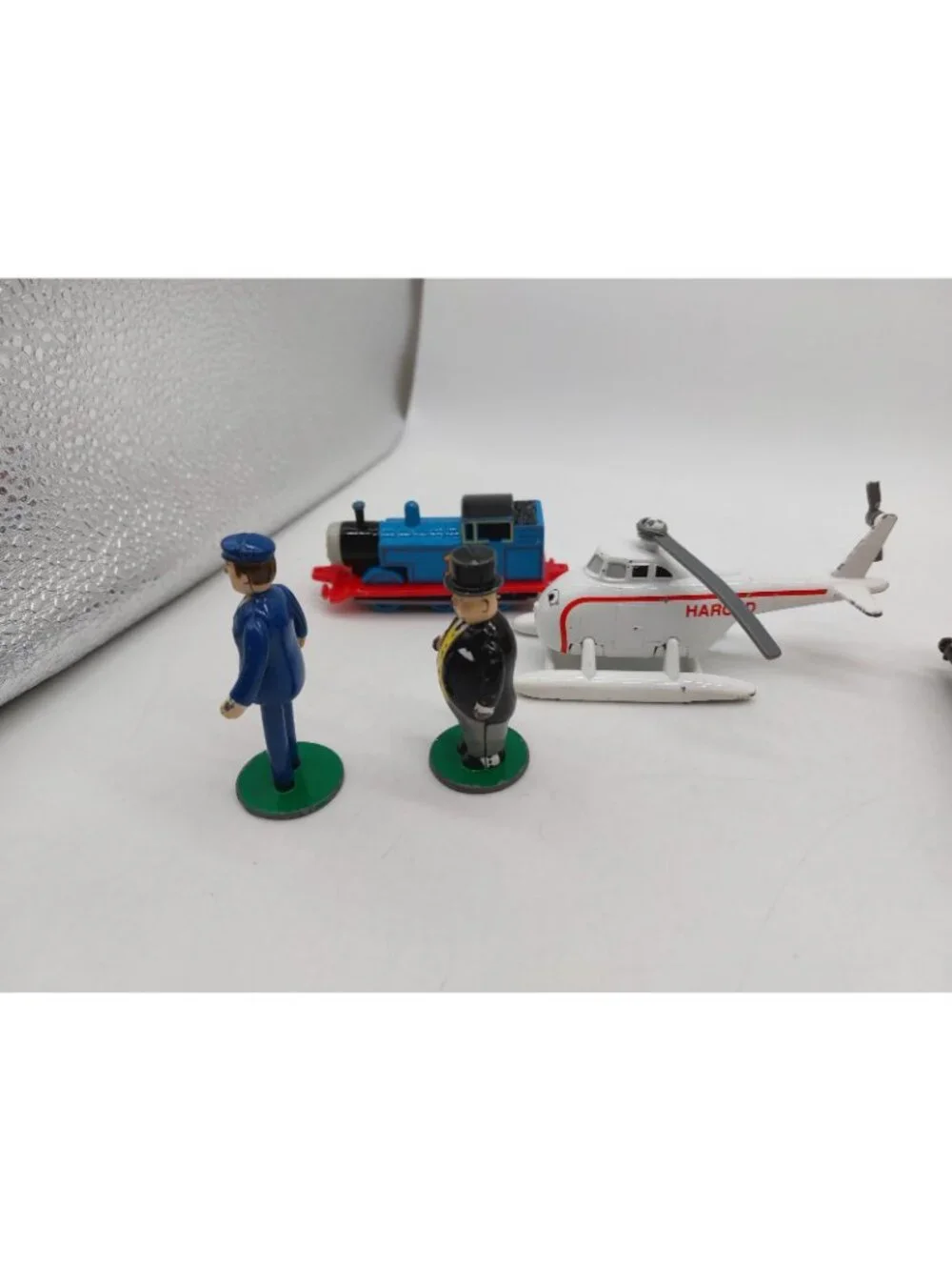 Ertl Thomas tank Topham Hat Harold Station master metal figure READ